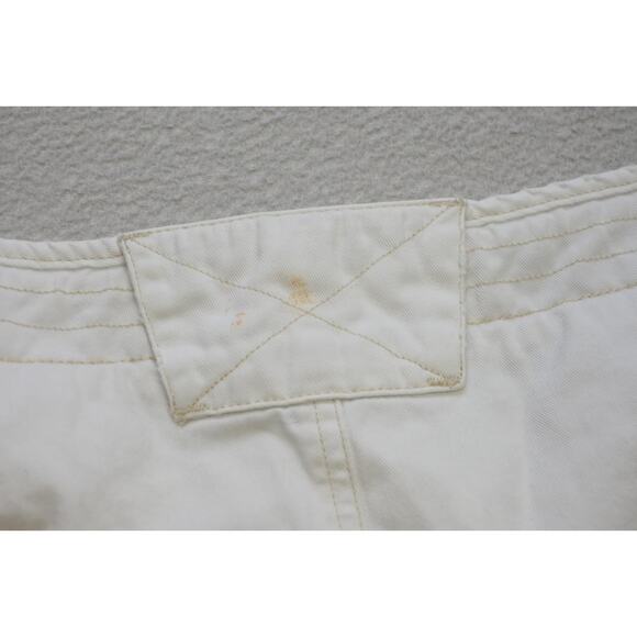 Polo Ralph Lauren Khaki Chino Shorts White Drawstrings 11" INS Mens Size 46 - Picture 13 of 15